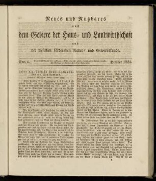Nro. 4. October 1824.