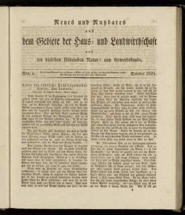 Nro. 4. October 1824.