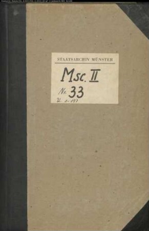 Westfälische Familien (Urkundenabschriften)