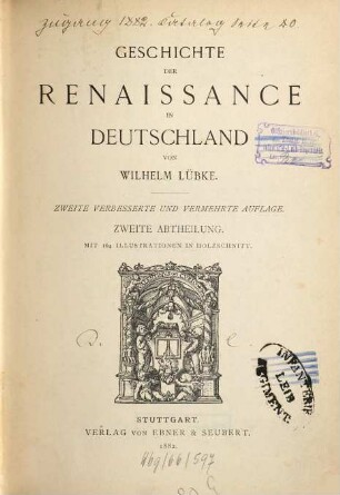 Geschichte der Renaissance in Deutschland, 2