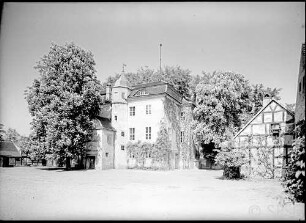 Berlin, Jagdschloss Grunewald, Außenansicht ohne Geweihe.