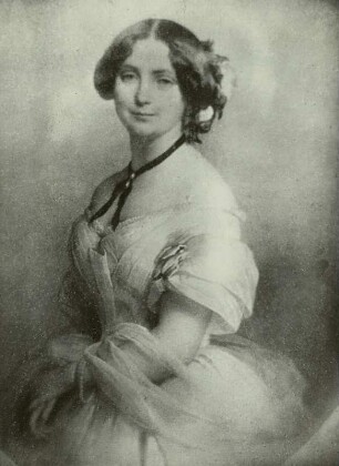 Bildnis der Opern- und Konzertsängerin von Weltruf Henriette Sontag : Porträt der Sängerin Henriette Sontag, Hermann Krone, 1851