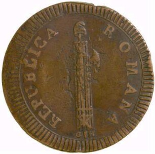 Münze, 2 Baiocchi, 1798