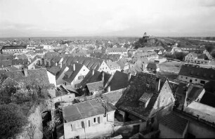 Breisach: Blick vom Münsterplatz über die Stadt