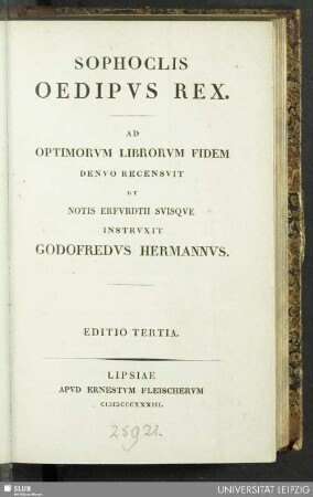 2: Sophoclis Oedipvs Rex