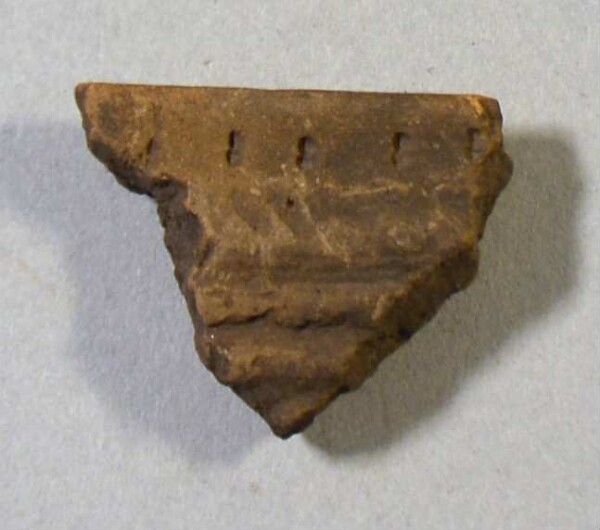 Fragment eines Gefäßes