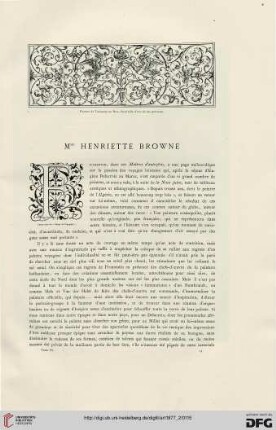 3: Mme Henriette Browne