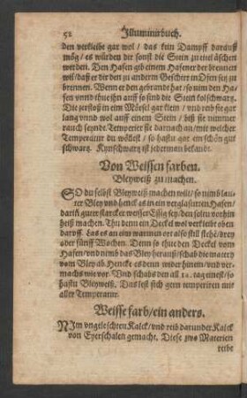 Von weissen farben.