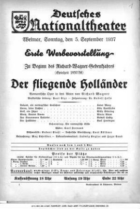 Der fliegende Holländer