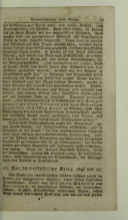 13. Der schmalkaldische Krieg 1546 und 47