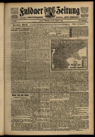 Zweite Ausgabe vom Dienstag, den 23. Oktober 1906.