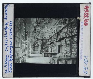 St. Florian, Augustinerchorherrenstift : Innenansicht, Bibliothek