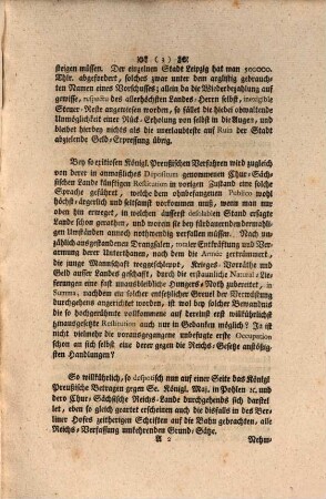 Pro Memoria. So wie der gegen die Chur-Sächßischen Lande Königl. Preußischer Seits verhängte feindliche Ueberzug, und dadurch zugleich mitten in Teutschland begangene Friedens-Bruch, gleich Anfangs und bey seiner nachherigen Fürdauer mit enormsten Thätlichkeiten begleitet gewesen ... : [Regenspnrg[!], den 17. November. 1756.]