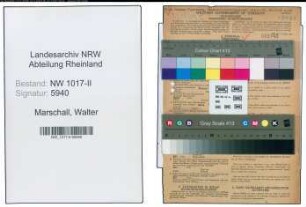 Entnazifizierung Walter Marschall , geb. 29.09.1895 (Klempner)