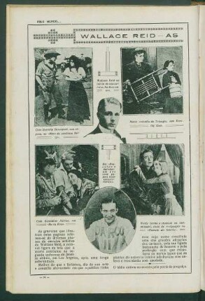 Wallace Reid - As fases de sua carreira