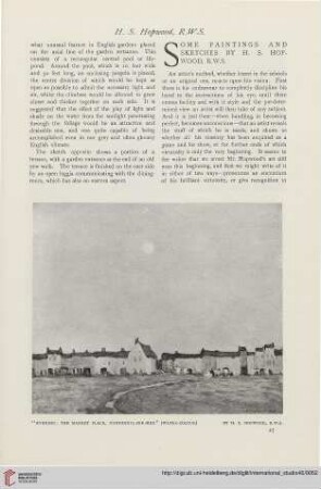 40.1910 = Nr. 157: Some paintings and sketches by H. S. Hopwood, R.W.S.
