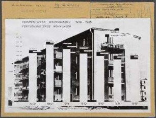 Wohnungsbau Perspektivplan 1959-1965. Berlin, östliche Stadthälfte