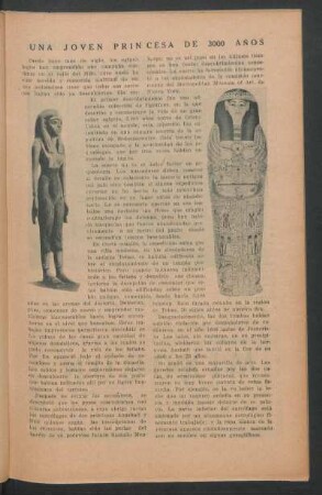 Una joven princesa de 3000 años