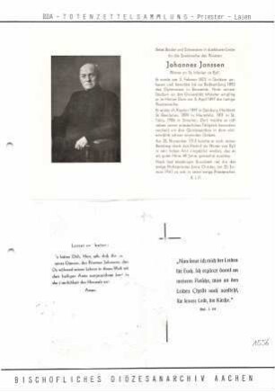 Janssen, Johannes