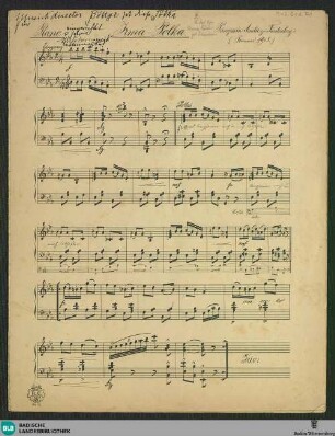 Irma-Polka - Don Mus.Ms.Ded. 41 : pf; E|b