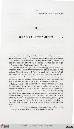 II: Grandes pyramides