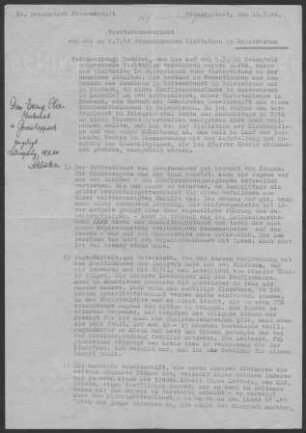 Baiersbronn: Visitationsbericht 1944
