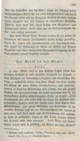 397-414 Der Brief an die Römer