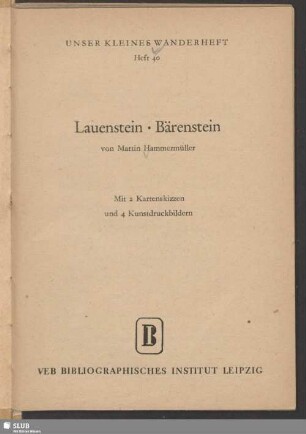 Lauenstein, Bärenstein