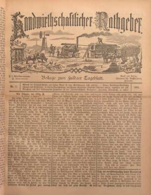 7: Beilage vom Montag, 25. März 1901
