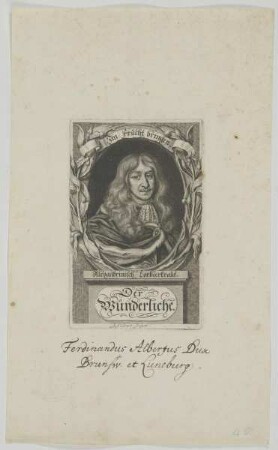 Bildnis des Ferdinand Albrecht I. zu Braunschweig-Lüneburg