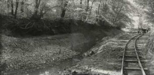 Elster-Luppe Regulierung : Regulierungsarbeiten im alten (südl.) Luppelauf bei Gundorf (St. F. Rev. Naunhof, Schlag 65) (südlich Punkt 99.8)