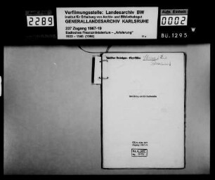 Moser, Emil in Pforzheim Käufer: Dr. Alexander Wellendorff in Pforzheim