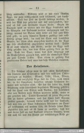 Der Leinsamen