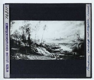 Rubens, Landschaft mit Vogelfänger (Paris, Louvre INV 1800)