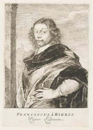 Bildnis des Franciscus à Mieris