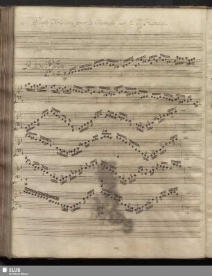 Suite Troisieme pour le Clavecin