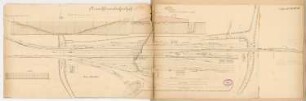 Anschlussbahnhof Monatskonkurrenz Dezember 1879: Lageplan 1:1000