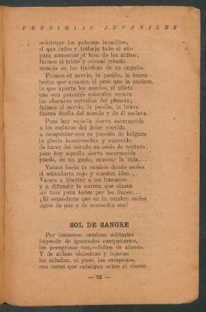 Sol de sangre