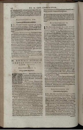 M. Annaei Senecae Controversiarum Liber Sextus