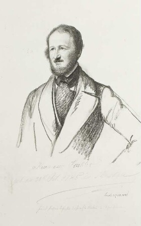 Bildnis Hermann Fürst Pückler