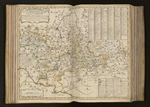 Accurate Geographische Delineation derer zu dem Meissnischen Creisse Gehörigen Æmmter Stolpen und Radeberg Mit Lausiz : Nebst andern dar angrentzenden Aemtern und Gegenden