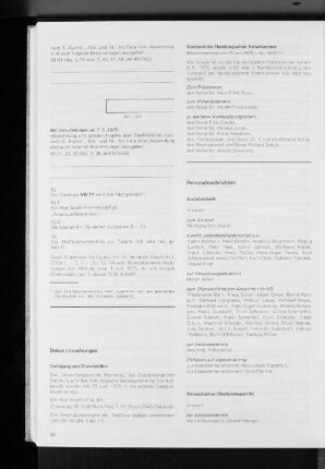 Verlegung von Dienststellen