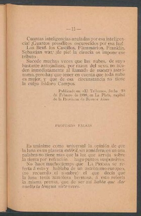 Profecías falsas