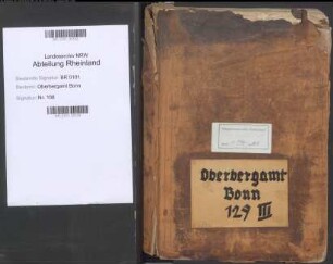 Repertorium der Berg- und Hüttenwerke im Bergamtsbezirk Düren, Band 3