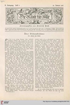 Heft 8 (15. Januar 1887)