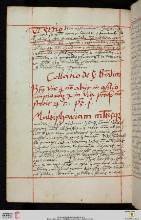 Collatio de S: Benedicto [Predigttext, Ps 1,1:]