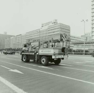 Feuerwehr, Kranwagen, Berlin
