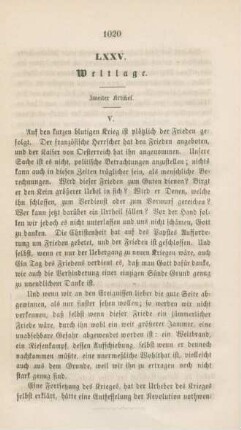 1020-1024 Weltlage : zweiter Artikel
