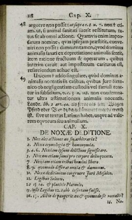 Cap. X. De Noxae Deditione