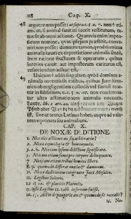 Cap. X. De Noxae Deditione